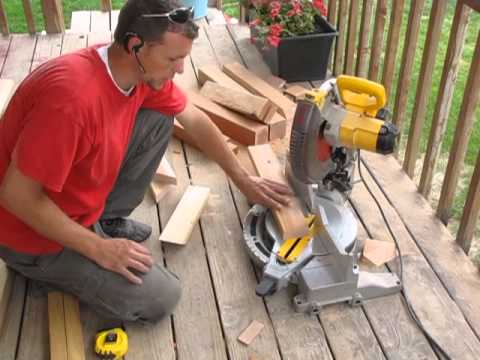 Cut Baseboards With a Miter Saw