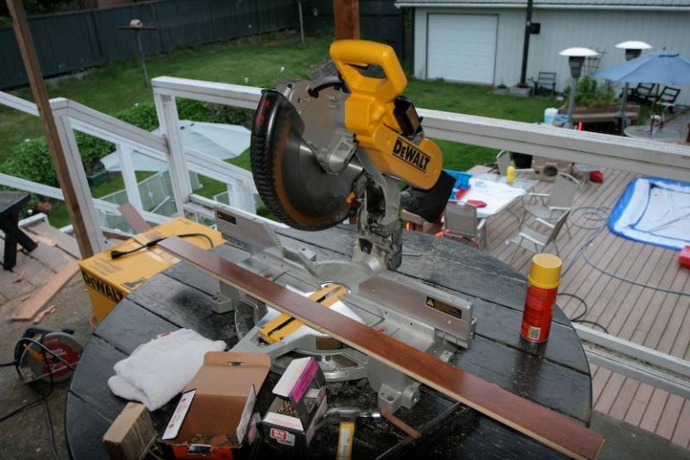 How to Clean & Maintain Your Miter Saw?